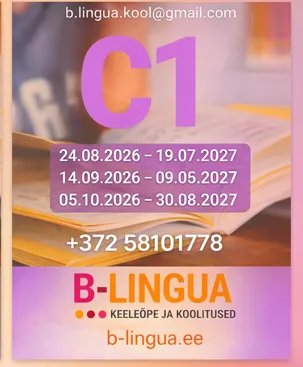 Eesti keele C1 tasemeeksamiks ettevalmistamisele suunatud koolitus.
