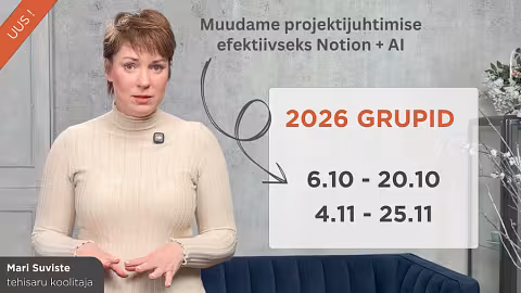 Praktiline projektijuhtimine AI-ga, erinevad tehisaru rakendused