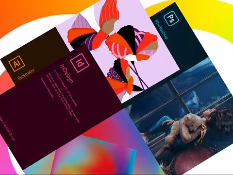Adobe обучение компьютерной графике. Photoshop. Illustrator. Indesign.