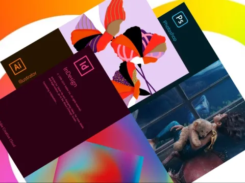 Adobe обучение компьютерной графике. Photoshop. Illustrator. Indesign.