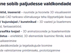 3D visualiseerimine: Blenderi koolitus alustajast oskajaks